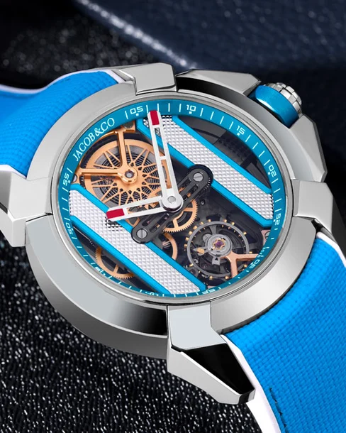 Epic X Stainless Steel - Light Blue Inner Ring - Cortina Watch Malaysia