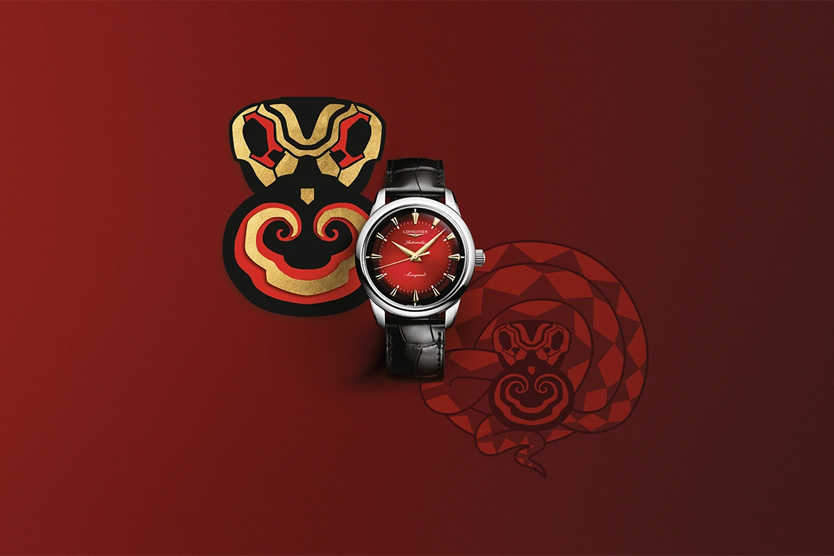 Longines Unveils a Limited Edition Conquest Heritage to Celebrate the Lunar New Year of the Snake - Cortina Watch Malaysia