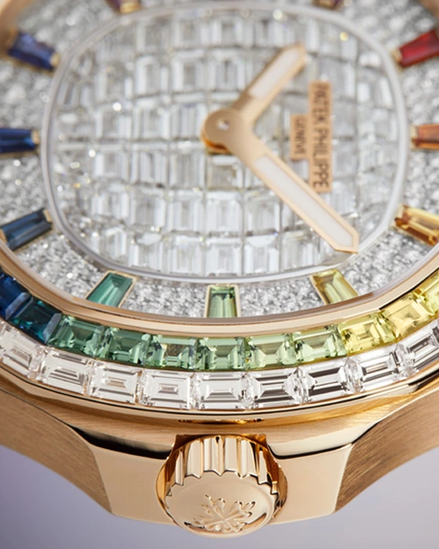 Aquanaut Luce "Rainbow" Minute Repeater, Haute Joaillerie - Cortina Watch Malaysia