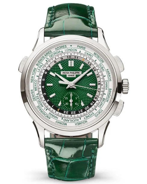 World Time flyback chronograph - Cortina Watch Malaysia