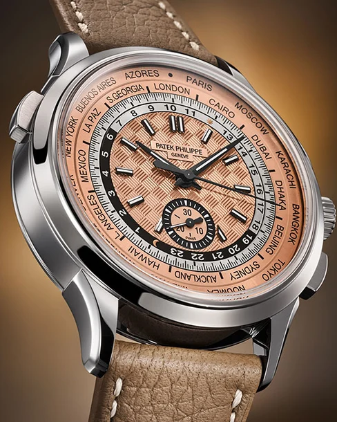 World time, Flyback Chronograph - Cortina Watch Malaysia
