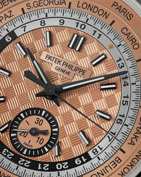 World time, Flyback Chronograph - Cortina Watch Malaysia