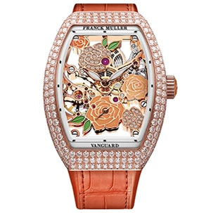 Vanguard Rose Skeleton - Cortina Watch Malaysia