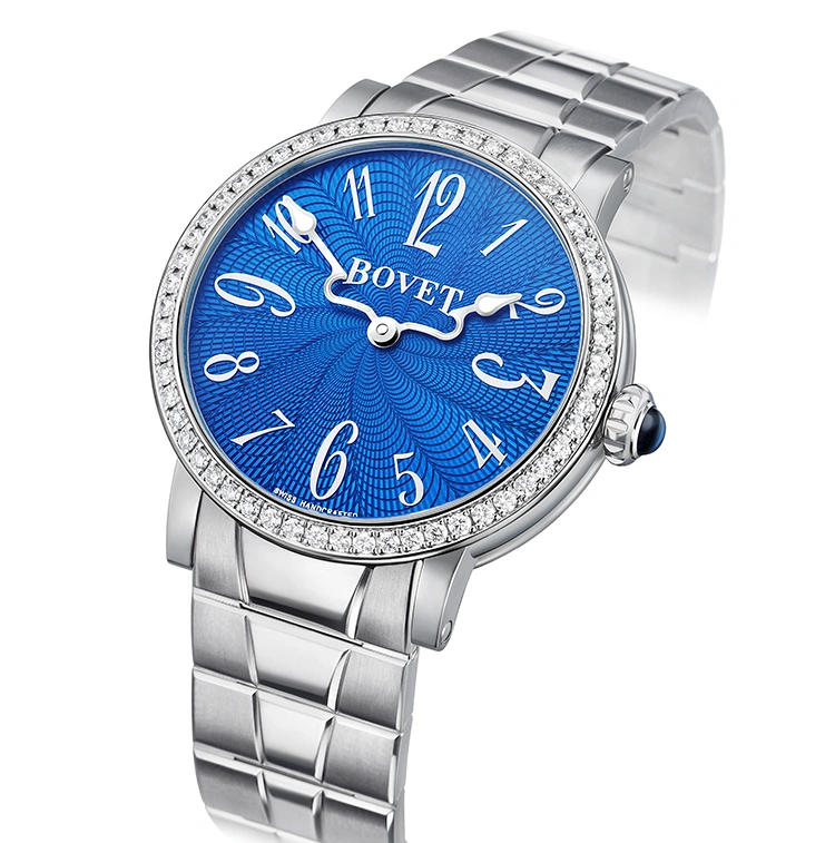 Récital 12 Chapter Two Turquoise Guilloche Dial - Cortina Watch Malaysia