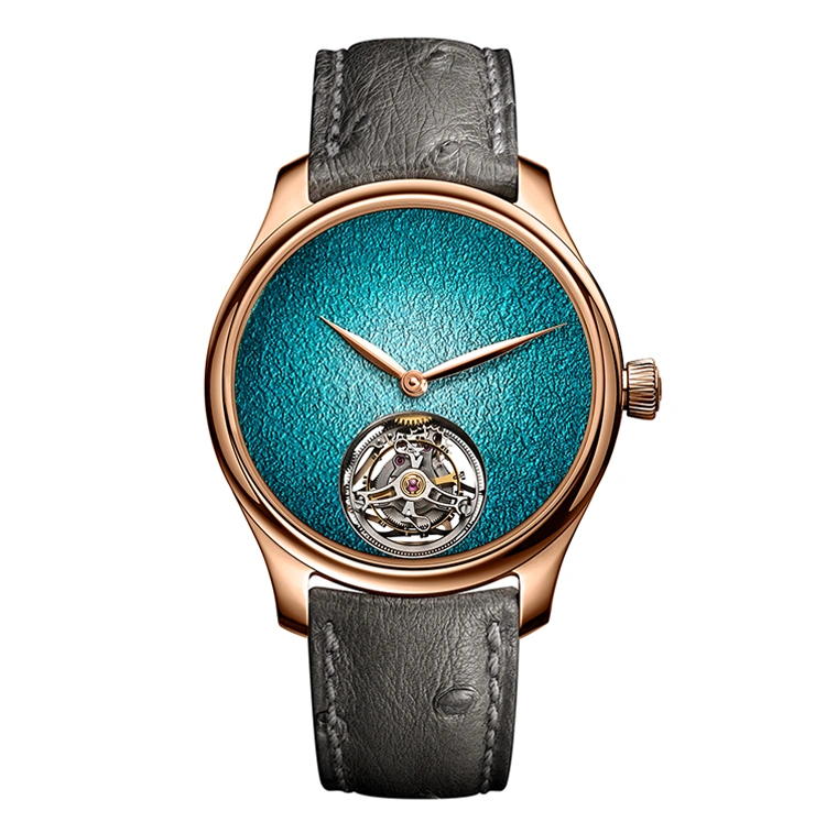 Endeavour Tourbillon Concept Turquoise Enamel - Cortina Watch Malaysia