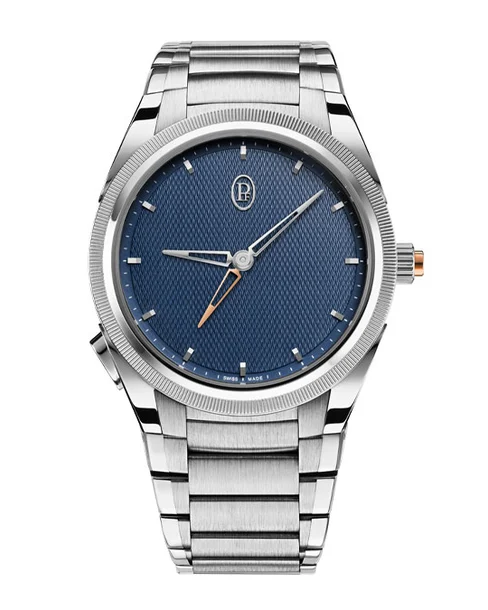 Tonda PF GMT Rattrapante Steel Platinum Milano Blue - Cortina Watch Malaysia