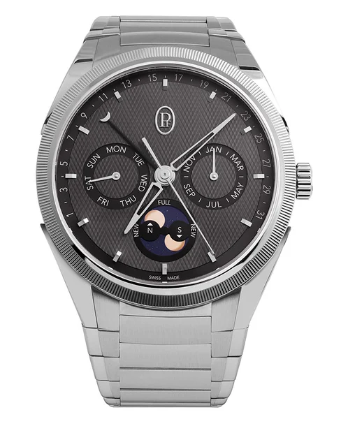 Tonda PF Annual Calendar Steel Platinum Warm Grey - Cortina Watch Malaysia