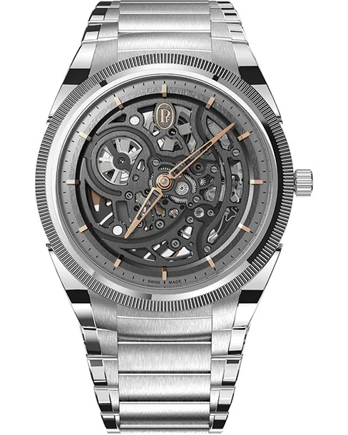 Tonda PF Skeleton Steel Platinum - Cortina Watch Malaysia