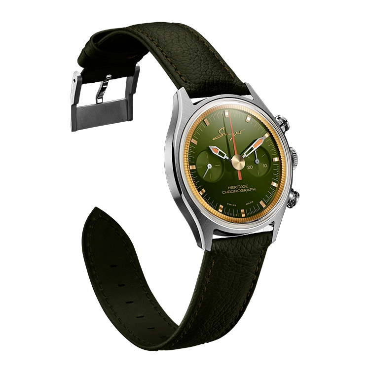 Heritage Piano Black - Cortina Watch Malaysia