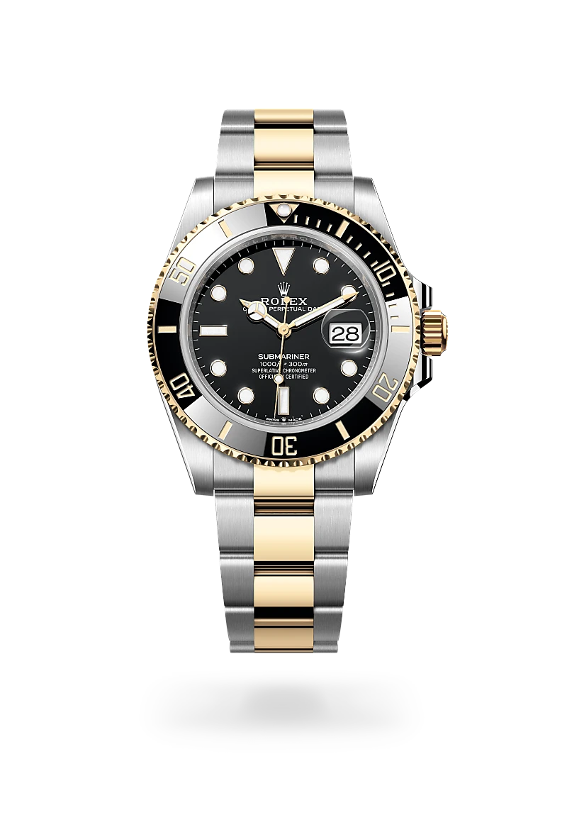 Rolex Submariner in Yellow Rolesor - combination of Oystersteel and yellow gold, M126613LN-0002 - Cortina Watch Malaysia