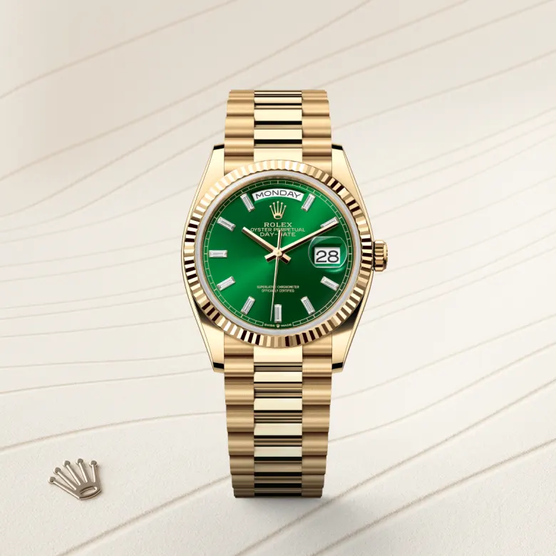 Rolex Day-Date in Emas kuning 18 karat, M128238-0130 - Cortina Watch Malaysia