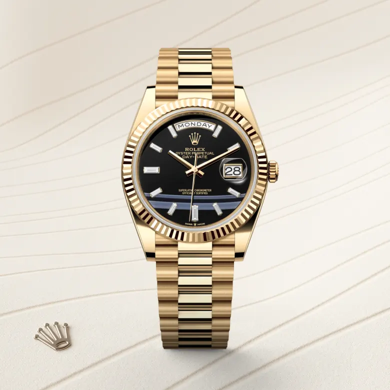 Rolex Day-Date in 18 ct yellow gold, M228238-0059 - Cortina Watch Malaysia