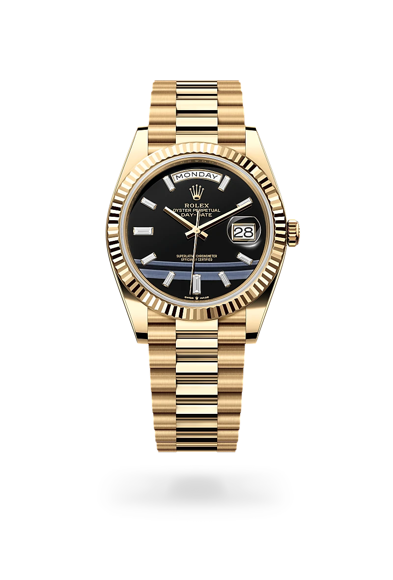 Rolex Day-Date in 18 ct yellow gold, M228238-0059 - Cortina Watch Malaysia