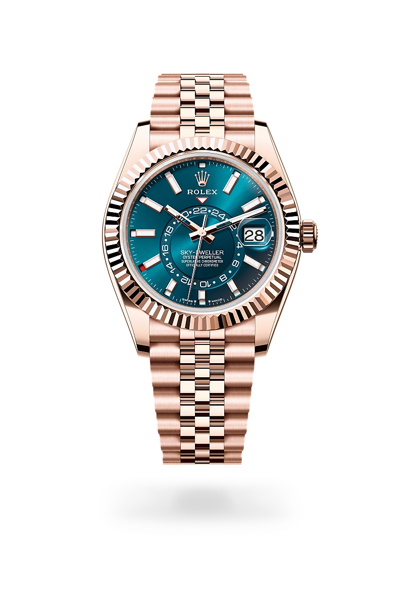 Rolex Sky-Dweller in 18 ct Everose gold, M336935-0005 - Cortina Watch Malaysia