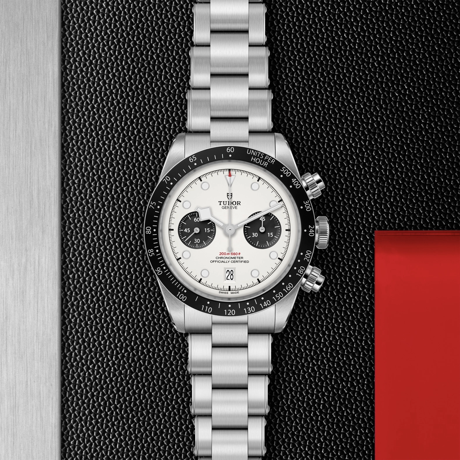 TUDORBlack Bay ChronoBlack Bay Chrono41mm stainless steel case with polished and satin-brushed finishes - M79360N-0012 at Cortina Watch Malaysia