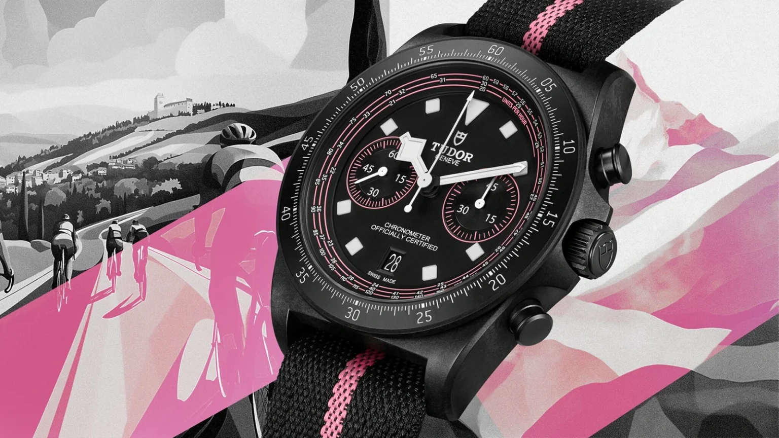 New Pelagos FXD Chrono “Pink” Celebrates The Giro d’Italia - Cortina Watch Malaysia