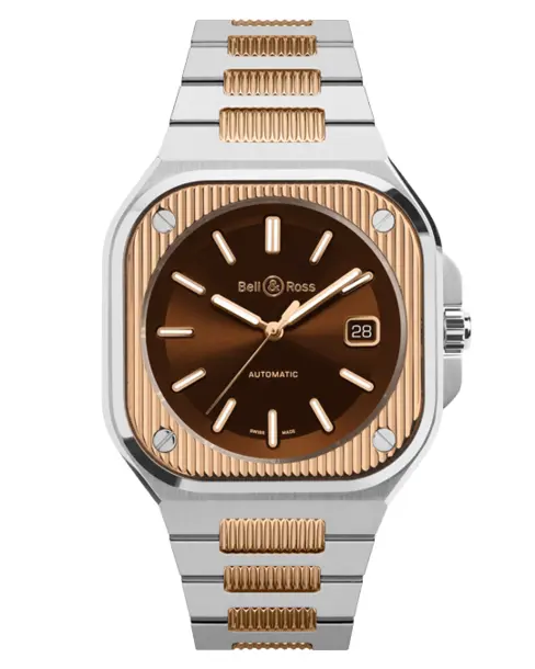 BR 05 Artline Steel & Gold - Cortina Watch Malaysia