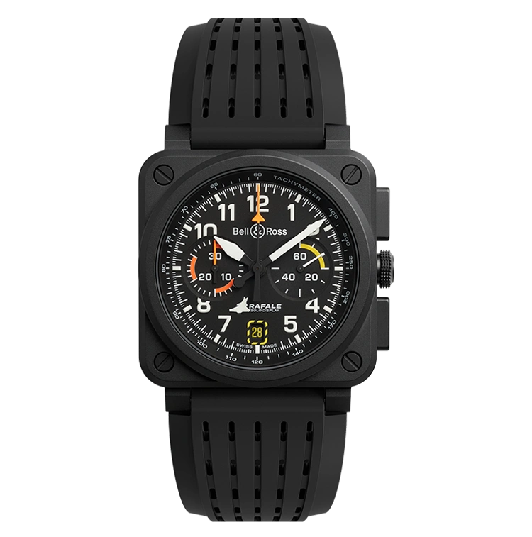 BR-03 Chrono Rafale Solo Display - Cortina Watch Malaysia