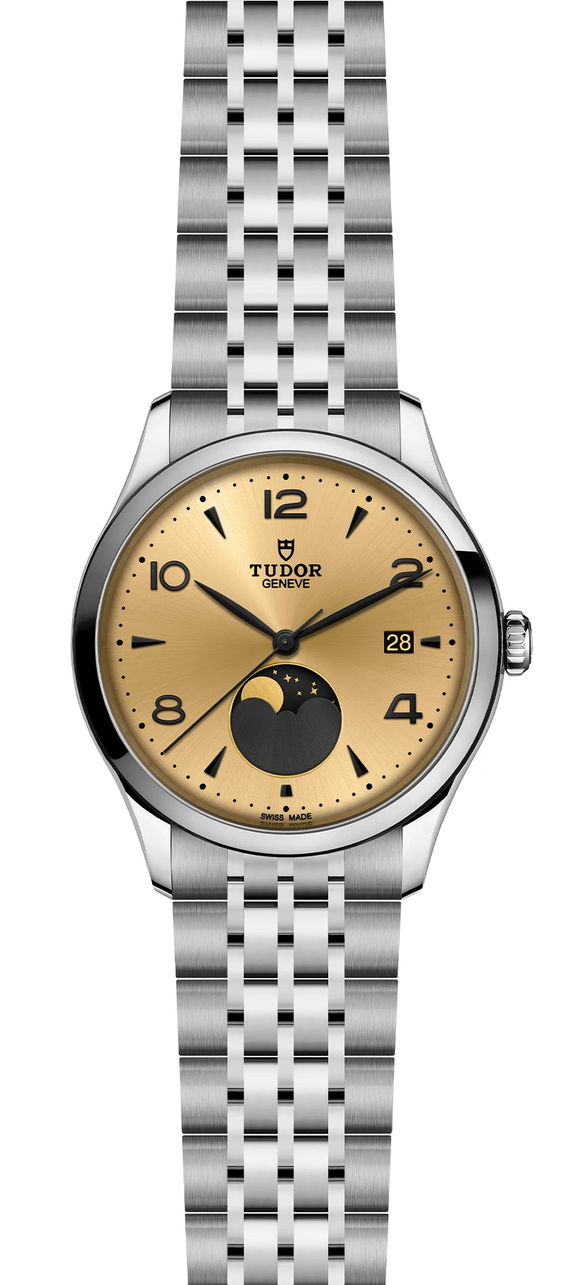 TUDOR1926 Luna192639mm steel case with polished finish - M91560-0003 at Cortina Watch Malaysia