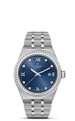 TUDORTUDOR RoyalTUDOR Royal28mm steel case with polished and satin finish - M28323-0002 at Cortina Watch Malaysia