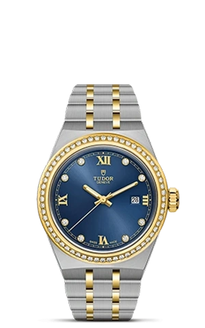 TUDORTUDOR RoyalTUDOR Royal28mm steel case with polished and satin finish - M28323-0002 at Cortina Watch Malaysia