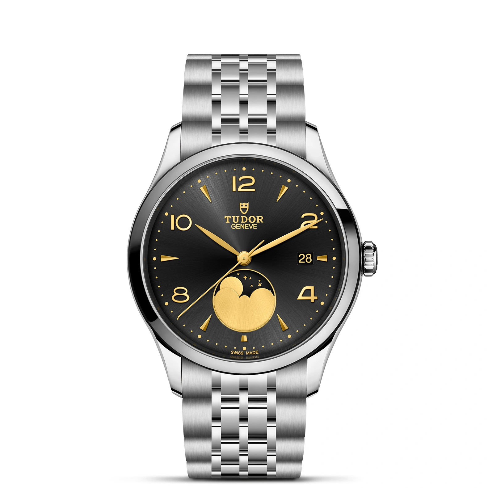 TUDOR1926 Luna192639mm steel case with polished finish - M91560-0003 at Cortina Watch Malaysia