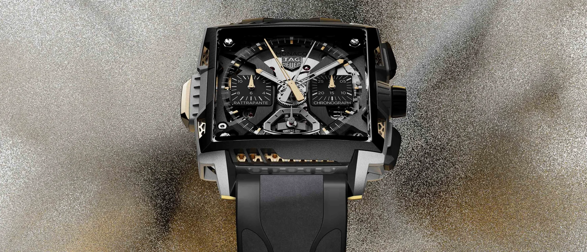 A New Era of Avant-Garde: TAG Heuer Unveils the Monaco Split-Seconds Chronograph Air 1 - Cortina Watch Malaysia