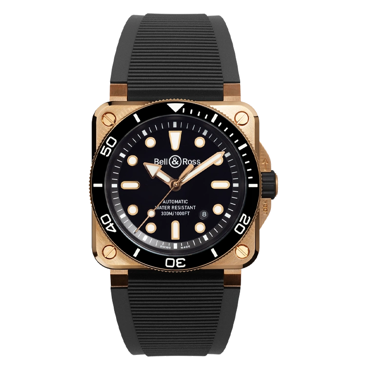BR-03 Diver Black Bronze - Cortina Watch Malaysia