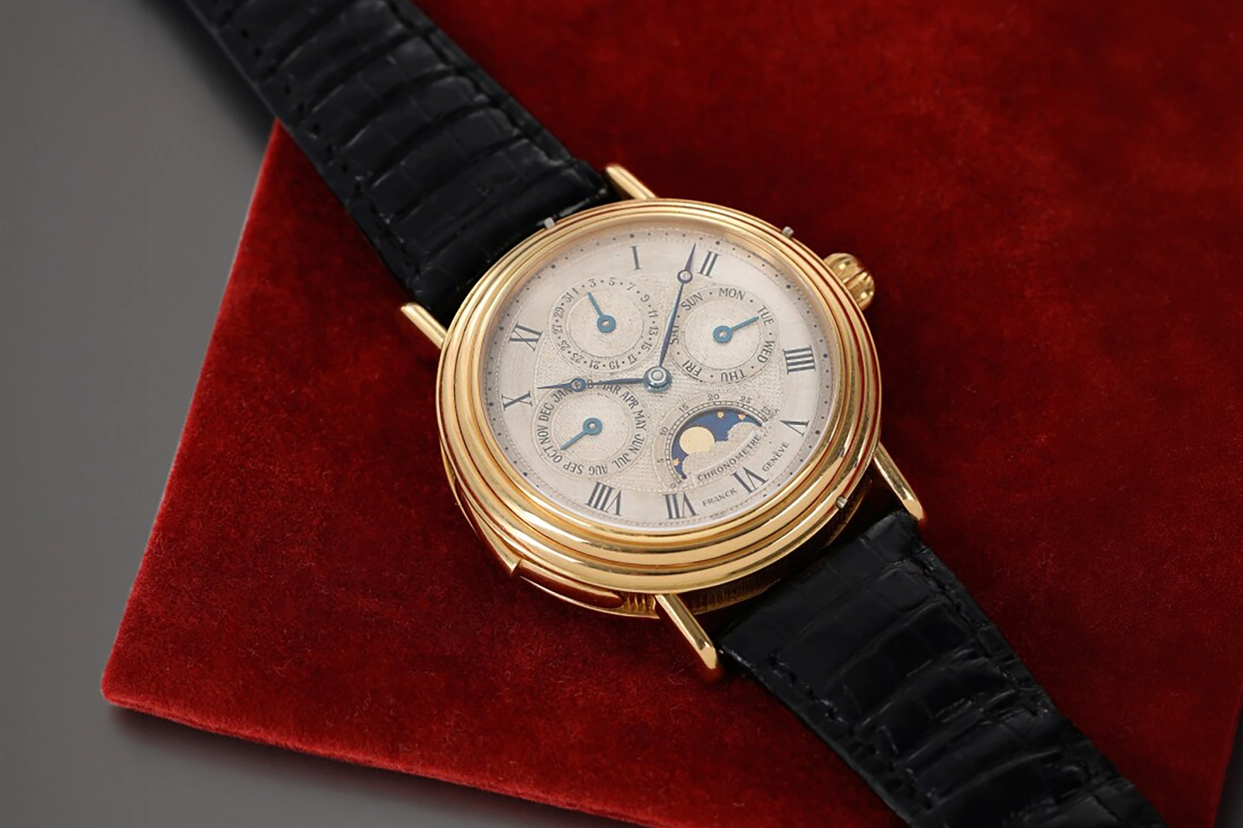 Throwback Thought: Franck Muller’s Vintage Minute Repeater Perpetual Calendar From 1992 - Cortina Watch Malaysia