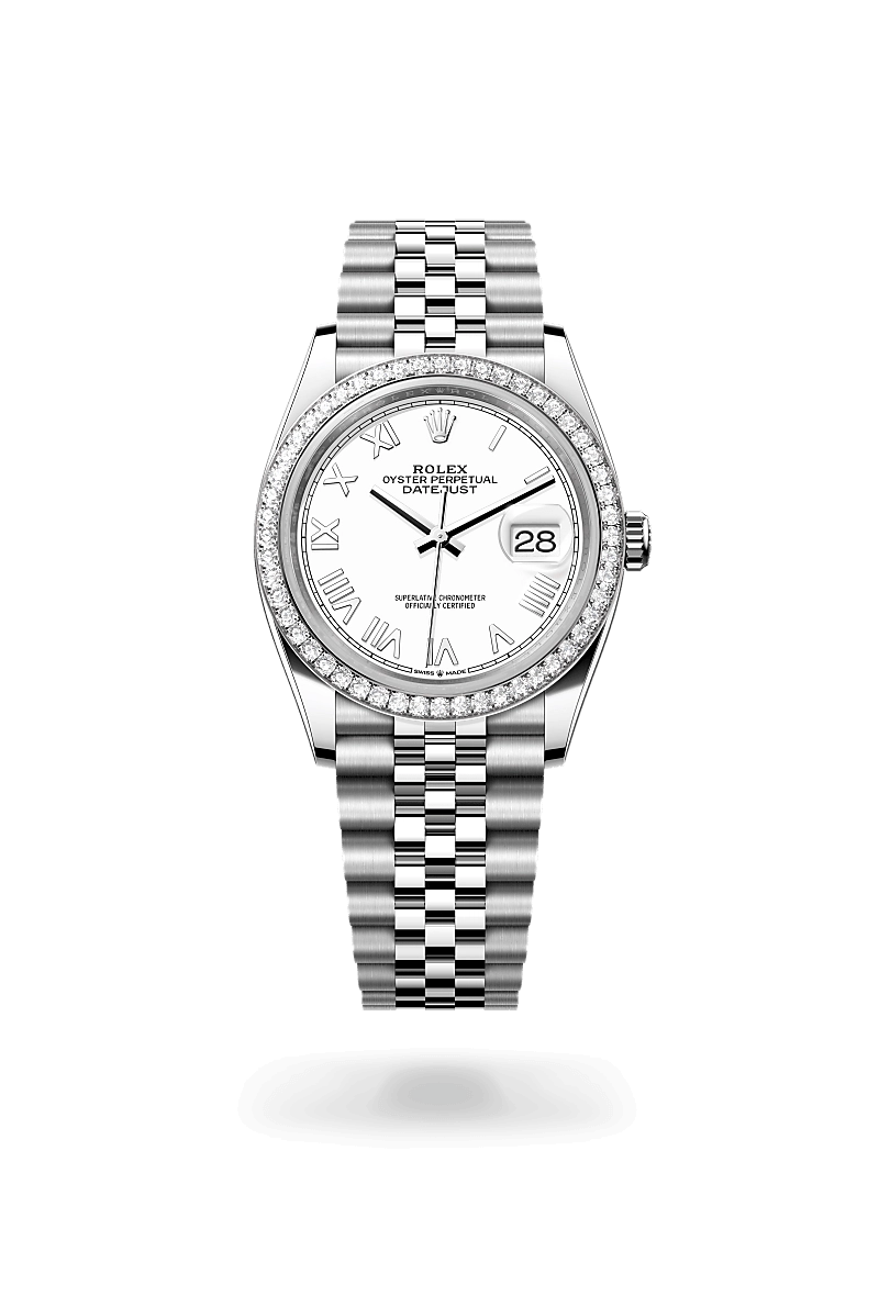 rolex datejust dalam rolesor putih, m126284rbr-0053 - cortina watch rolex datejust dalam rolesor putih, m126284rbr-0053 - cortina watch