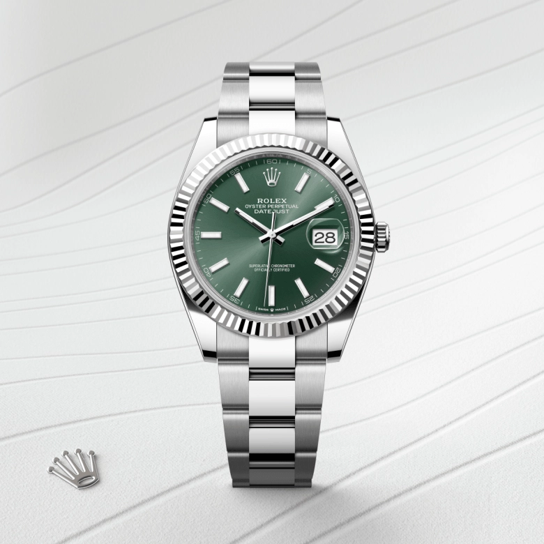 Rolex Datejust in Rolesor Putih - kombinasi Oystersteel dan emas putih, M126334-0027 - Cortina Watch Malaysia