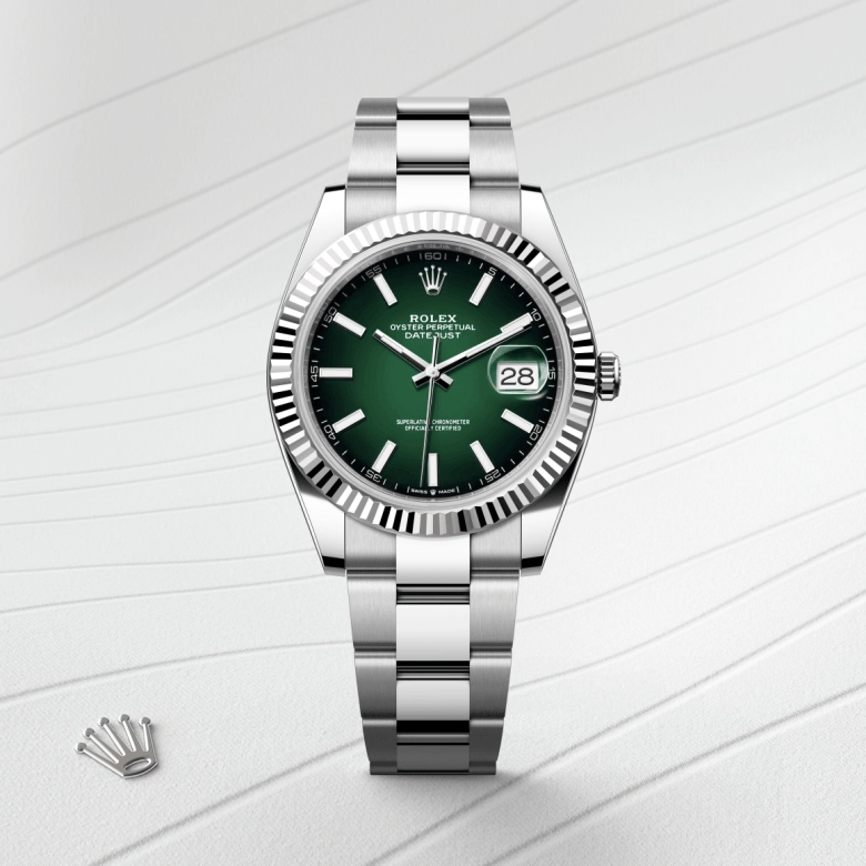 Rolex Datejust in Rolesor Putih - kombinasi Oystersteel dan emas putih, M126334-0033 - Cortina Watch Malaysia