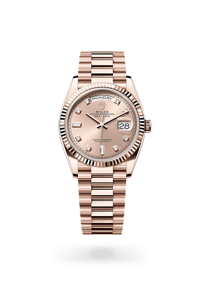 Rolex Day-Date in Emas Everose 18 karat, M128235-0009 - Cortina Watch Malaysia Rolex Day-Date in Emas Everose 18 karat, M128235-0009 - Cortina Watch Malaysia