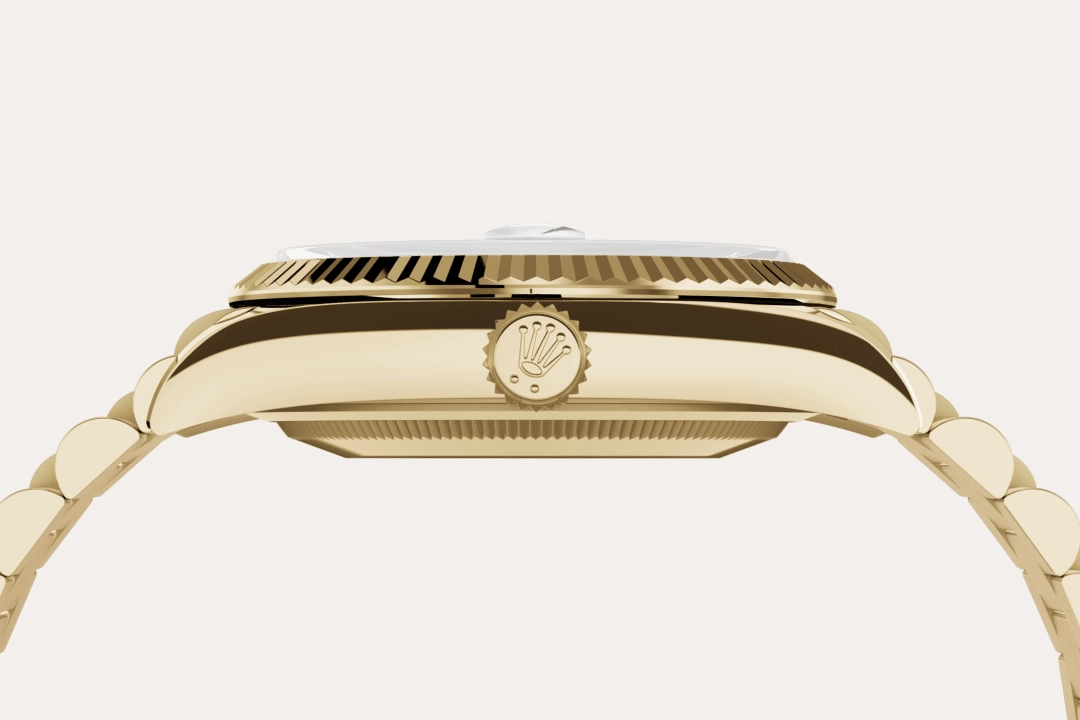 rolex day-date in 18-ct-yellow-gold, m128238-0045 - cortina watch