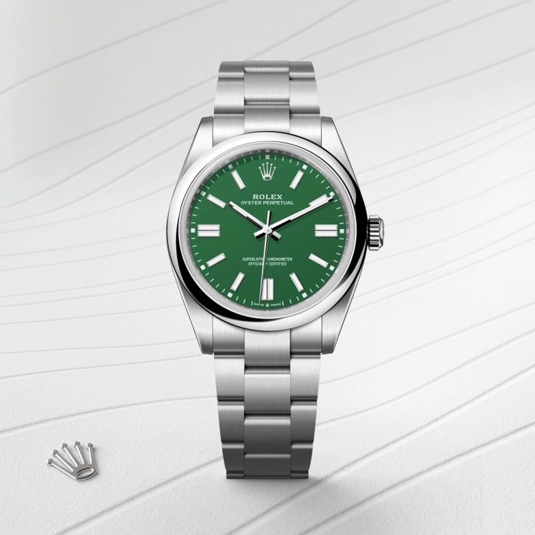 Rolex Oyster Perpetual in Oystersteel, M134300-0004 - Cortina Watch Malaysia