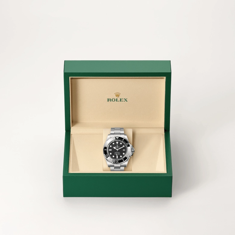 Rolex Deepsea in Oystersteel, M136660-0006 - Cortina Watch Malaysia