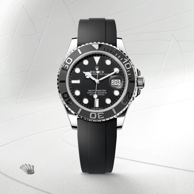 Rolex Yacht-Master in Emas putih 18 karat, M226659-0002 - Cortina Watch Malaysia