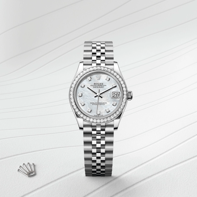 rolex datejust in yellow-rolesor, m278384rbr-0008 - cortina watch