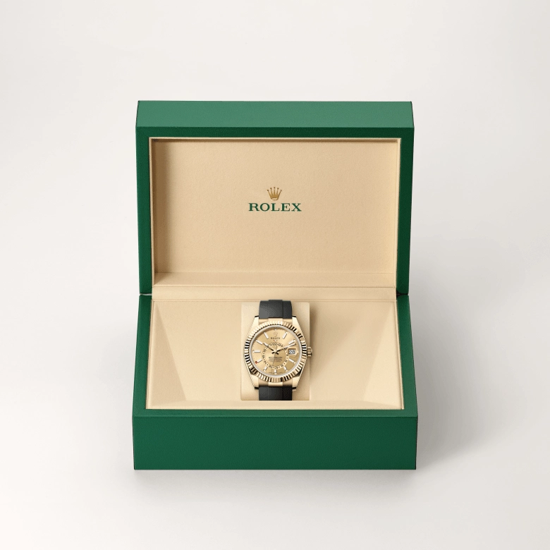 Rolex Sky-Dweller in 18 ct yellow gold, M336238-0001 - Cortina Watch Malaysia