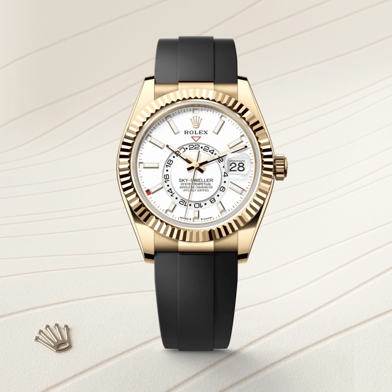 Rolex Sky-Dweller in Emas kuning 18 karat, M336238-0003 - Cortina Watch Malaysia