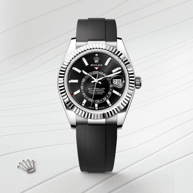 Rolex Sky-Dweller in Emas putih 18 karat, M336239-0002 - Cortina Watch Malaysia