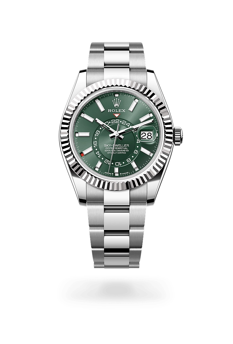Rolex Sky-Dweller in Rolesor Putih - kombinasi Oystersteel dan emas putih, M336934-0001 - Cortina Watch Malaysia Rolex Sky-Dweller in Rolesor Putih - kombinasi Oystersteel dan emas putih, M336934-0001 - Cortina Watch Malaysia