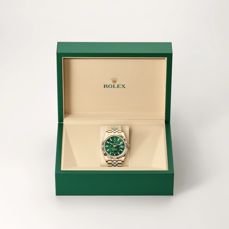 rolex sky-dweller in 18-ct-yellow-gold, m336938-0008 - cortina watch