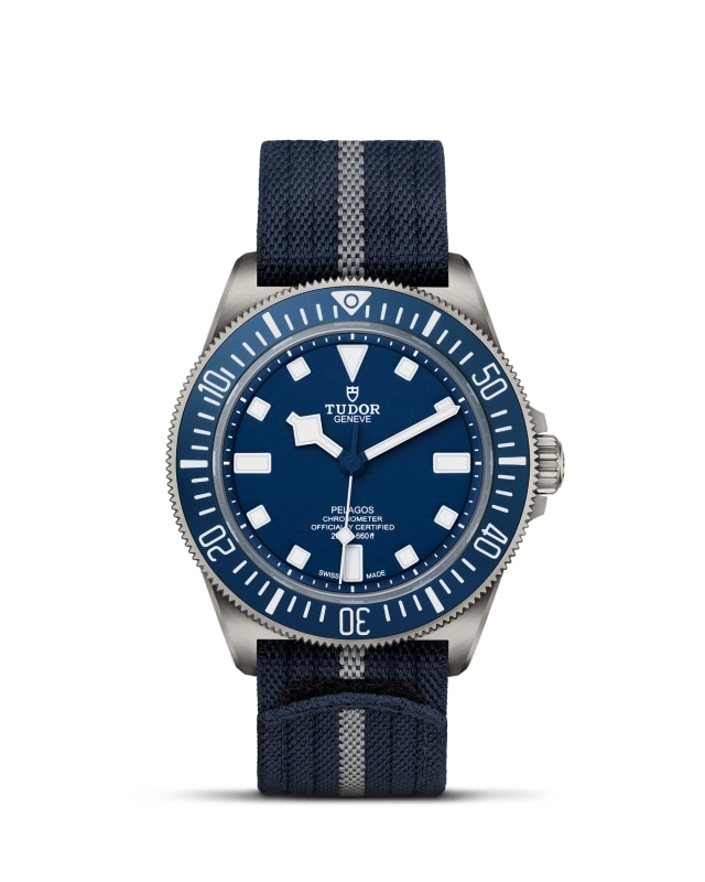 TUDORPelagos FXDPelagos FXDTitanium case, 42mm in diameter, 12.75mm thick, 52mm from lug to lug, satin-brushed finish Fixed bracelet bars Steel case back - M25707B/26-0001 at Cortina Watch Malaysia