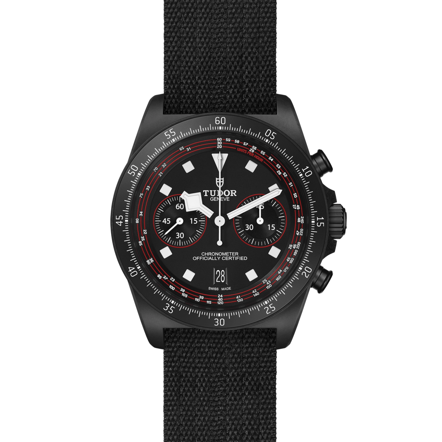 TUDORPelagos FXD Chrono领潜型FXD黑色碳复合材质表壳，直径43毫米，哑光饰面 - M25827KN-0001 at Cortina Watch Malaysia