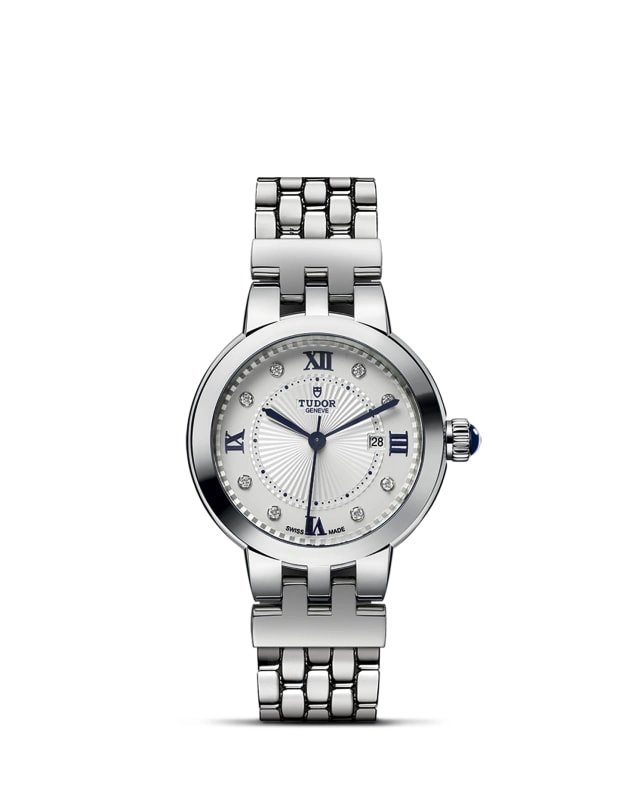 TUDORClair de Rose玫瑰系列磨光钢表壳，直径30毫米 - M35500-0004 at Cortina Watch Malaysia
