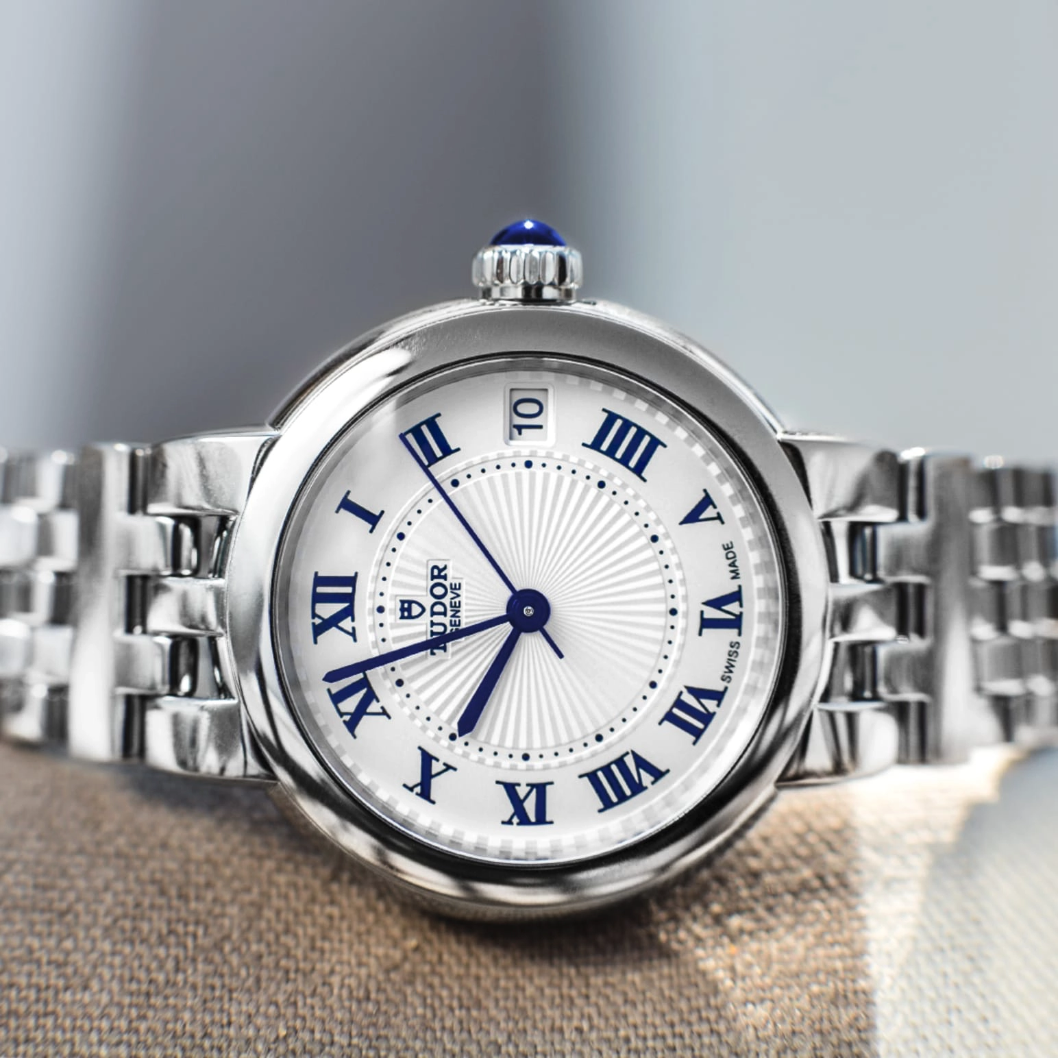 TUDORClair de RoseClair de Rose34mm steel case with polished finish - M35800-0001 at Cortina Watch Malaysia