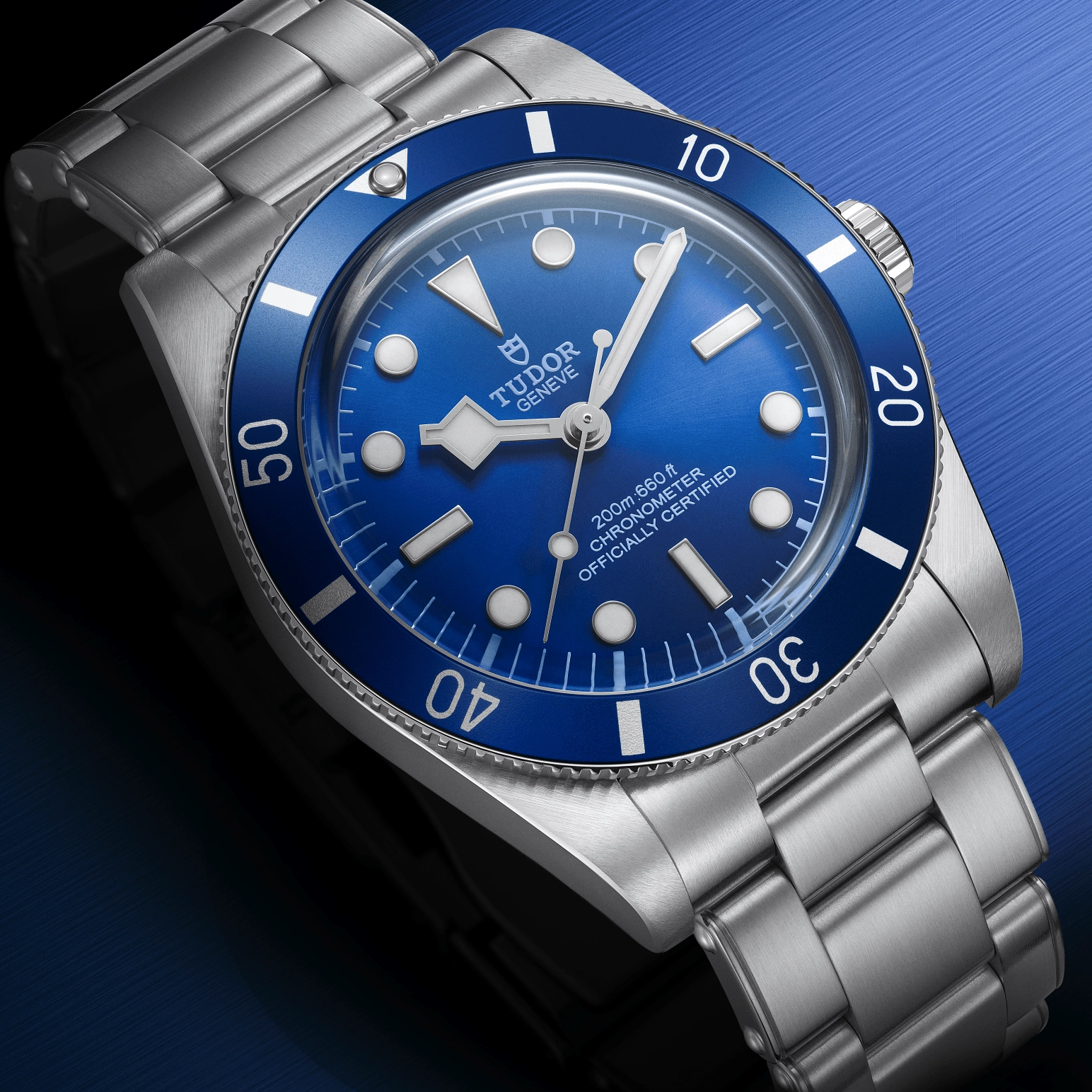 TUDORBlack Bay 54碧湾54型磨光及磨砂不锈钢表壳，直径37毫米 - M79000B-0001 at Cortina Watch Malaysia