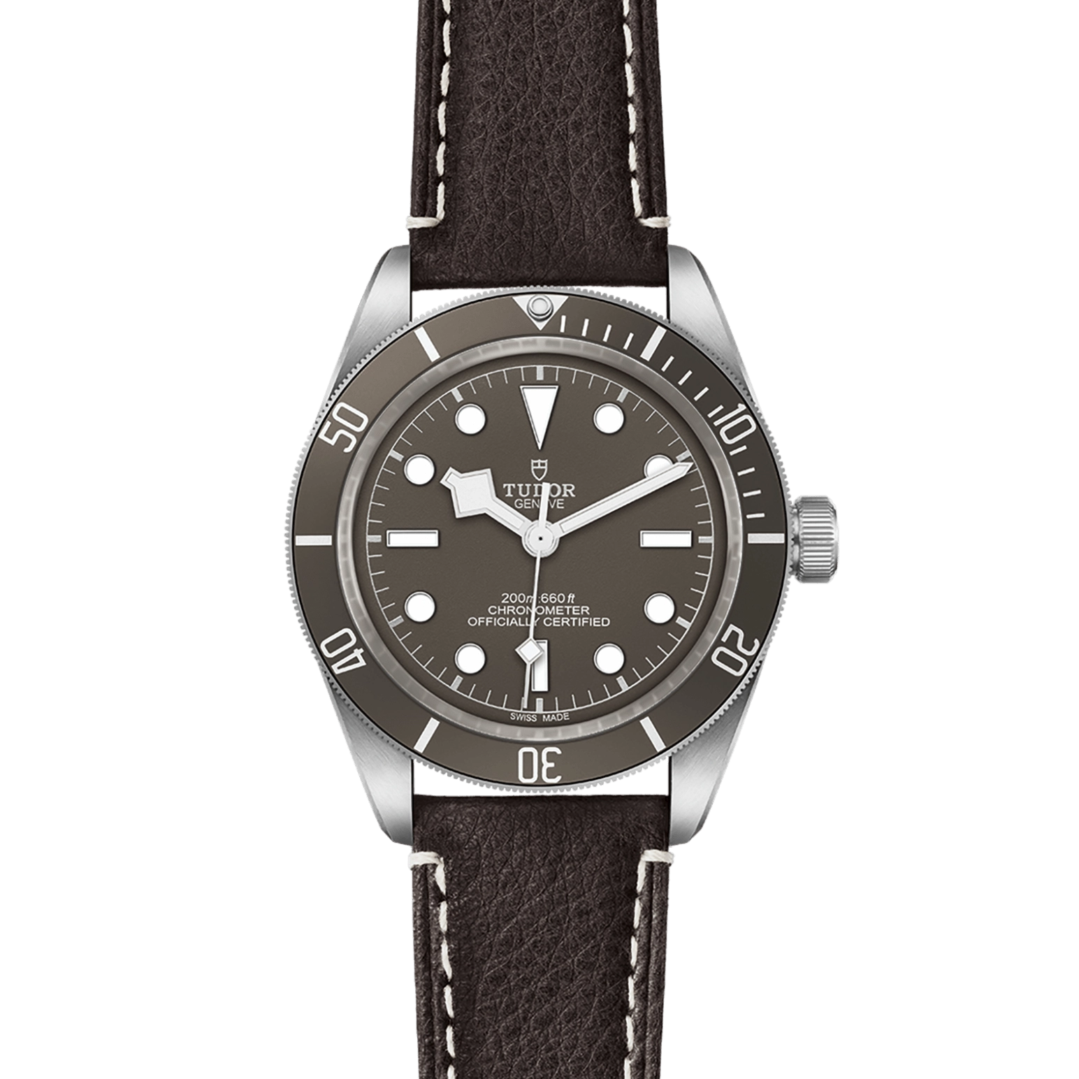 TUDORBlack Bay 58 925碧湾1958型磨砂925银表壳，直径39毫米 
 透明蓝水晶镜面底盖 - M79010SG-0001 at Cortina Watch Malaysia