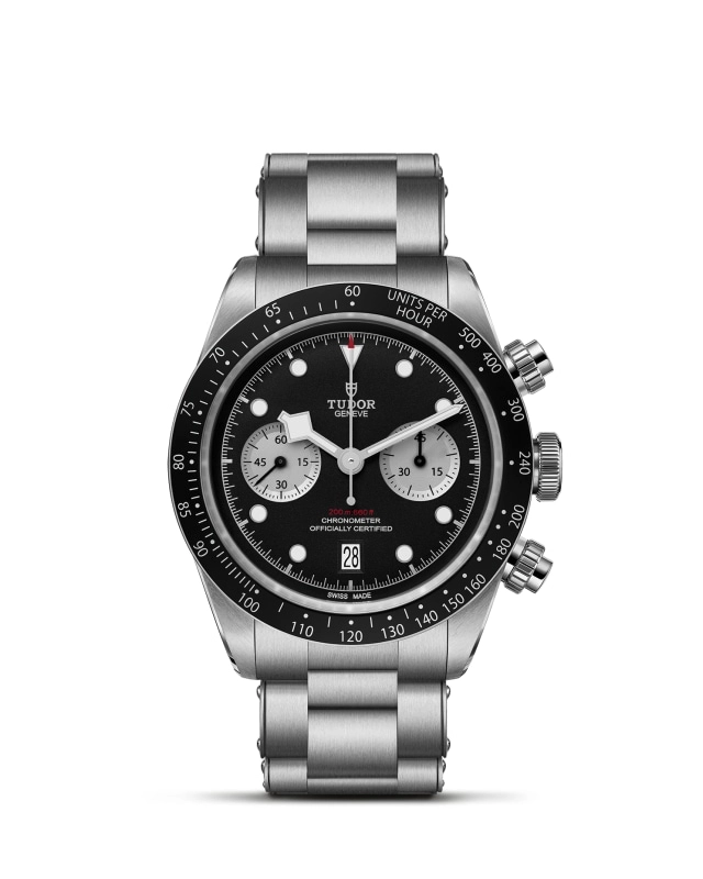 TUDORBlack Bay ChronoBlack Bay Chrono41mm stainless steel case with polished and satin-brushed finishes - M79360N-0011 at Cortina Watch Malaysia
